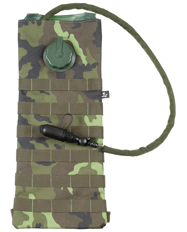 Hydration Pack, "MOLLE", 2.5 l, with TPU bladder, M 95 CZ camo