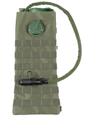 Hydration Pack, "MOLLE", 2.5 l, with TPU bladder, OD green