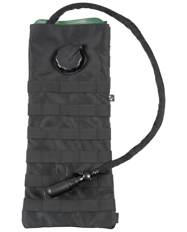 Hydration Pack, "MOLLE", 2.5 l, with TPU bladder, black