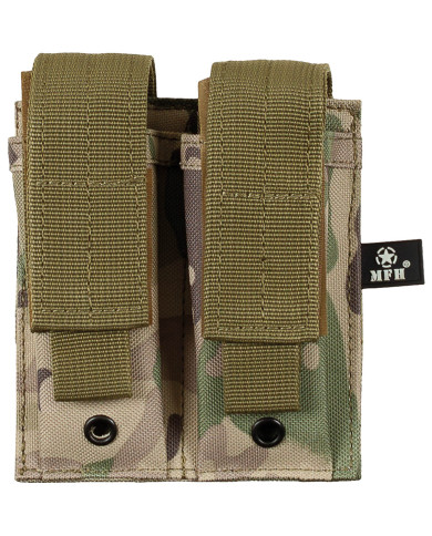 Magazine Pouch, double, small, "MOLLE", operation-camo