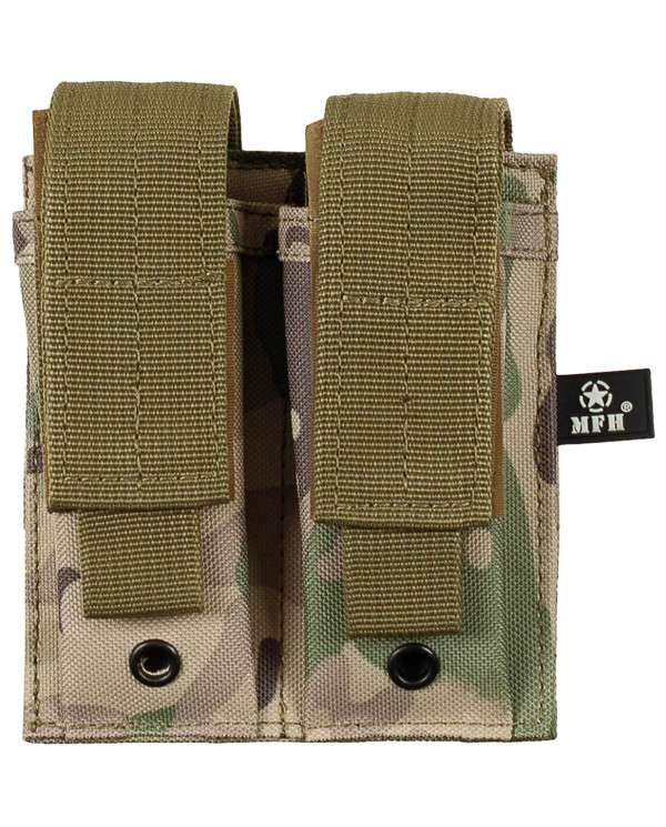 Magazine Pouch, double, small, "MOLLE", operation-camo