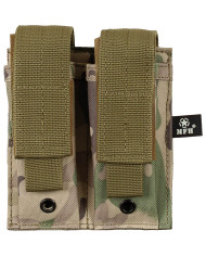 Magazine Pouch, double, small, "MOLLE", operation-camo