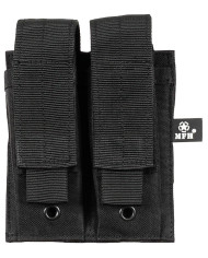 Magazine Pouch, double, small, "MOLLE", black