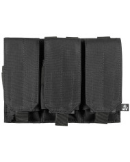 Magazine Pouch, triple, "MOLLE", black