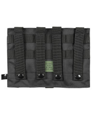 Magazine Pouch, triple, "MOLLE", black