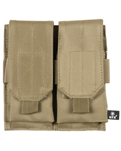 Magazine Pouch, double,  "MOLLE", coyote tan