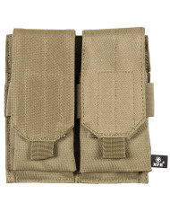 Magazine Pouch, double,  "MOLLE", coyote tan
