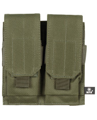 Magazine Pouch, double, "MOLLE", OD green