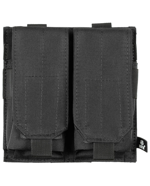 Magazine Pouch, double, "MOLLE", black