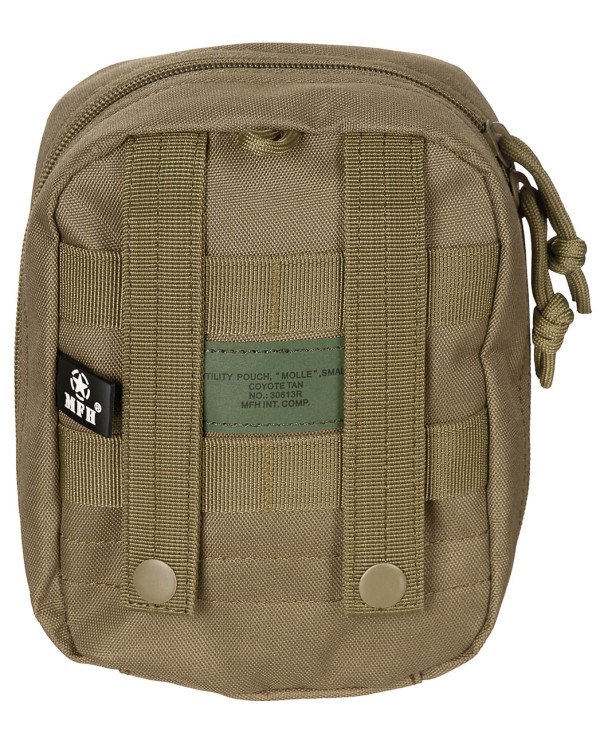 Utility Pouch, "MOLLE", small, coyote tan