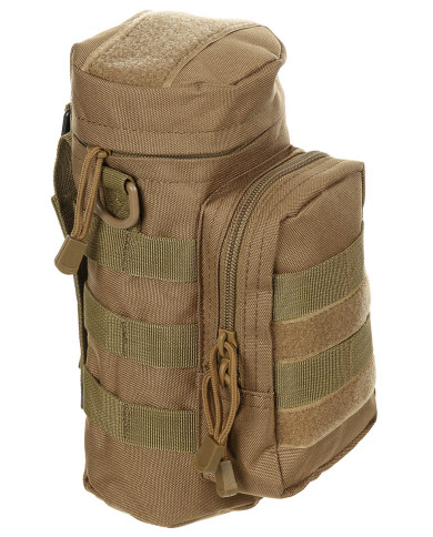 Pouch, round, "MOLLE", coyote tan