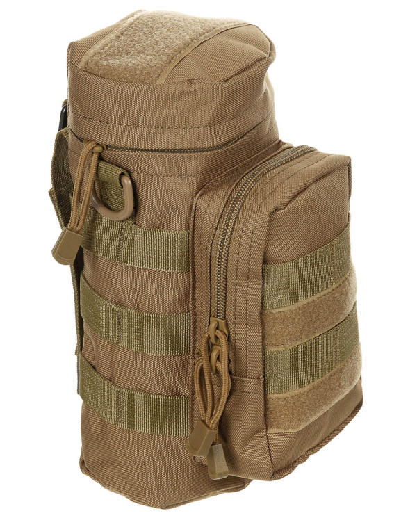 Pouch, round, "MOLLE", coyote tan
