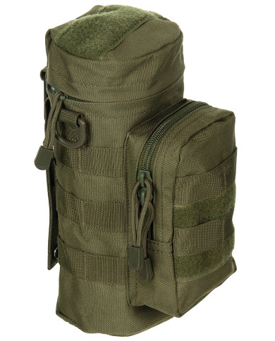 Pouch, round, "MOLLE", OD green