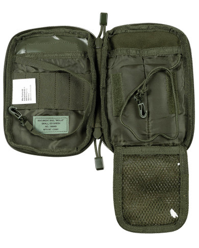 Document-/Smartphone Bag, "MOLLE", OD green