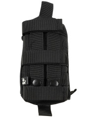 Pouch, for shoulder strap, "MOLLE", black