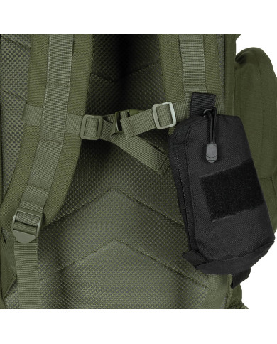 Pouch, for shoulder strap, "MOLLE", black