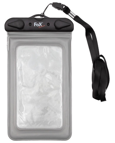 Smartphone Bag, waterproof, transparent, black