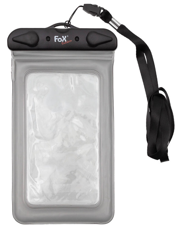 Smartphone Bag, waterproof, transparent, black