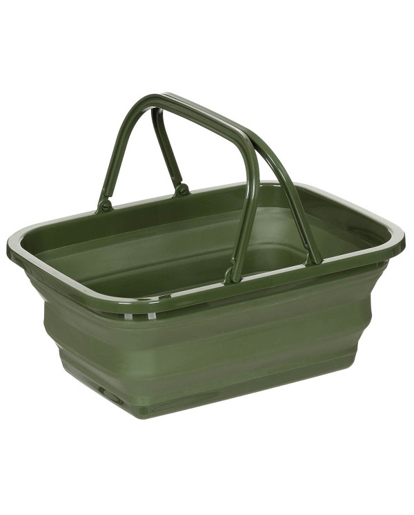 Folding Basket, OD green, 9 l