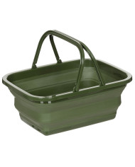 Folding Basket, OD green, 9 l