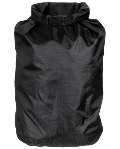 Pack Sack, "Drybag", black, 10 l