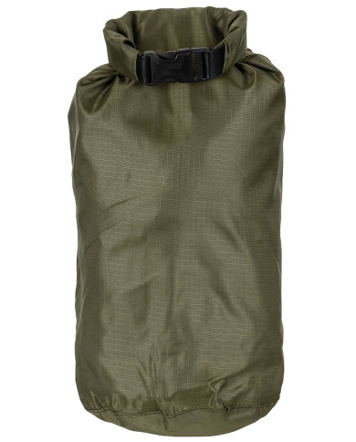 Pack Sack, "Drybag", OD green, 4 l