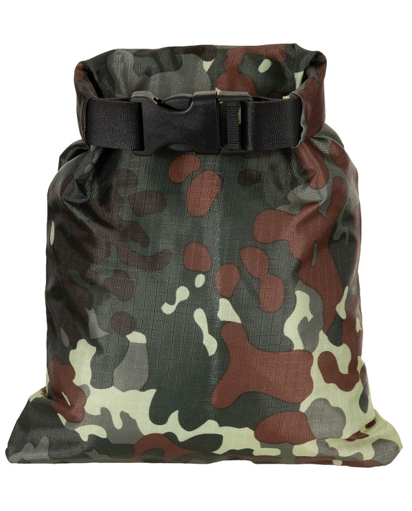 Pack Sack, "Drybag", flecktarn, 1 l