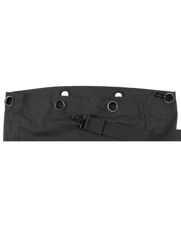 US Duffel Bag, black, with carrying strap