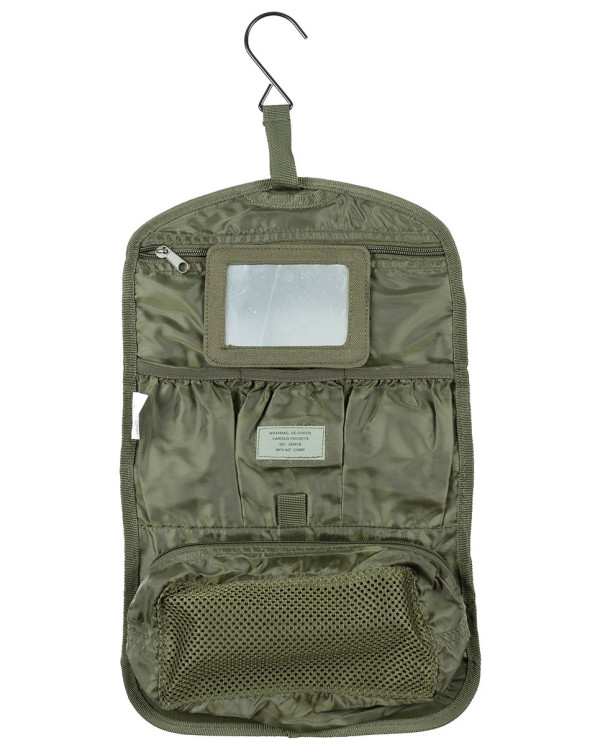 GB Washbag, rollable, OD green