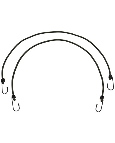 Expander, 75 cm, with hooks, 6 mm, OD green, 2-pack