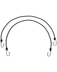 Expander, 75 cm, with hooks, 6 mm, OD green, 2-pack