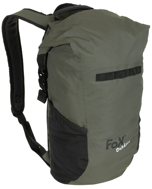 Backpack, "Dry Pak 18", OD green, waterproof