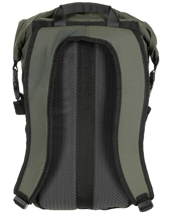 Backpack, "Dry Pak 18", OD green, waterproof