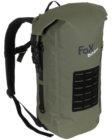 Backpack, "Dry Pak 30", OD green, waterproof