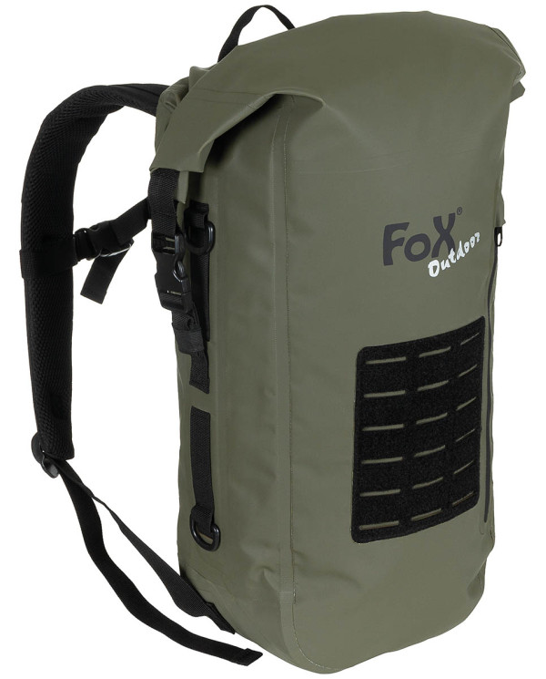 Backpack, "Dry Pak 30", OD green, waterproof