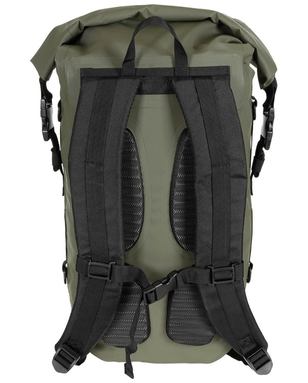 Backpack, "Dry Pak 30", OD green, waterproof