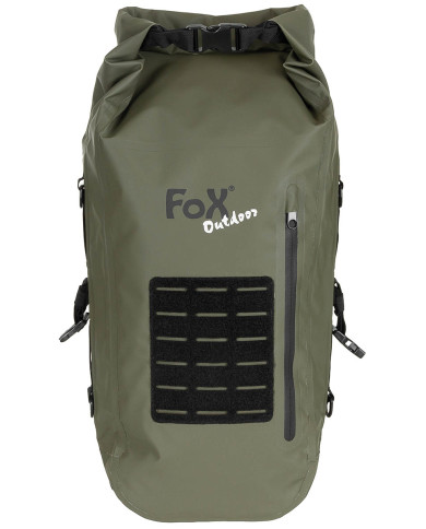 Backpack, "Dry Pak 30", OD green, waterproof