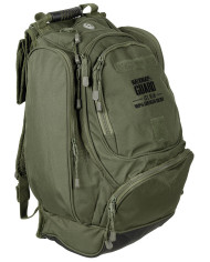 US Backpack,  "NATIONAL GUARD", OD green