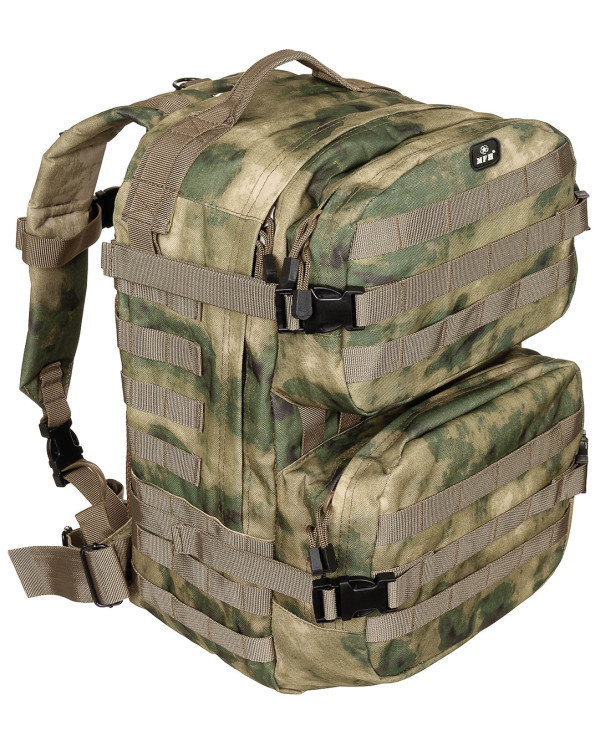 US Backpack, Assault II, HDT-camo FG