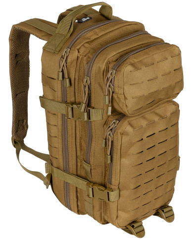 US Backpack, Assault I, "Laser", coyote tan
