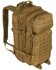 US Backpack, Assault I, "Laser", coyote tan