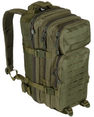 US Backpack, Assault I, "Laser", OD green