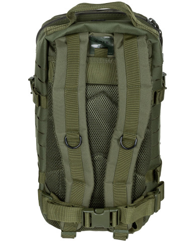 US Backpack, Assault I, "Laser", OD green