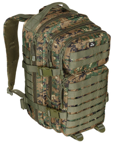 US Backpack, Assault I, digital woodland