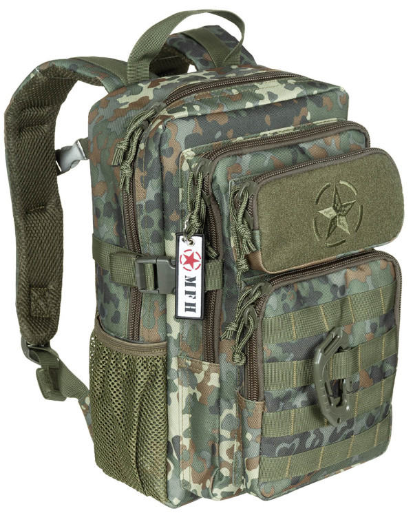US Backpack, Assault,  "Youngster", flecktarn