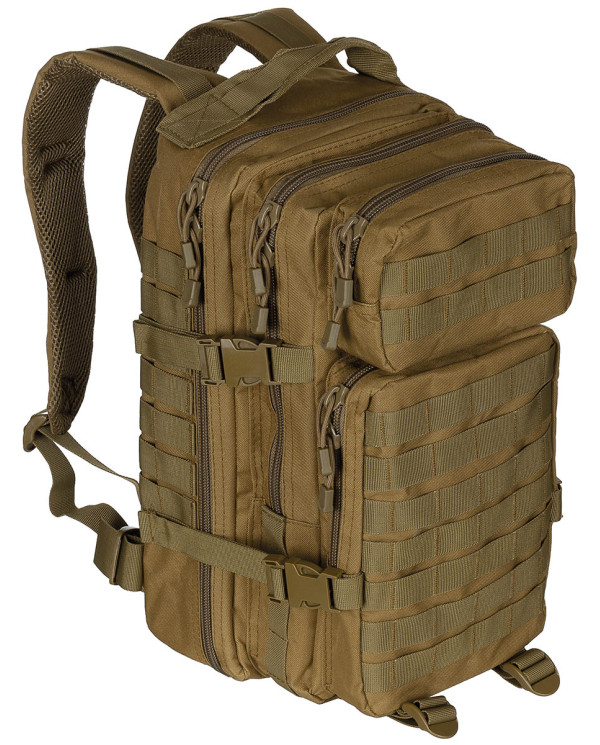 US Backpack, Assault I, "Basic", coyote tan