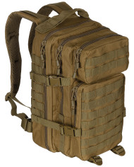 US Backpack, Assault I, "Basic", coyote tan