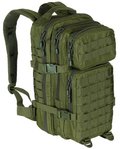 US Backpack, Assault I, "Basic", OD green
