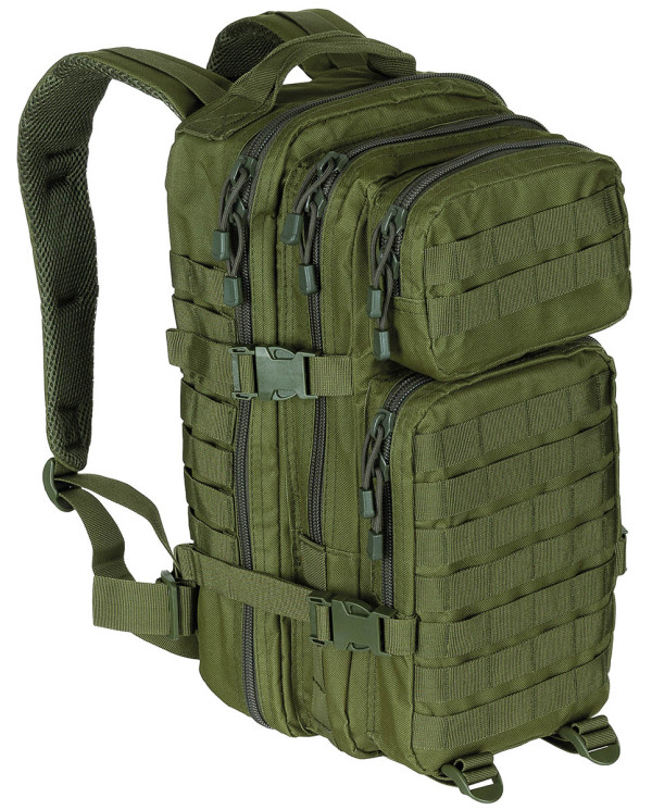 US Backpack, Assault I, "Basic", OD green
