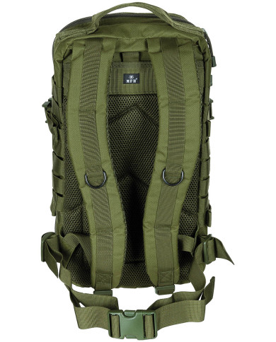 US Backpack, Assault I, "Basic", OD green